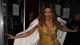 Priyanka Chopra Wore a Plunging Golden Gown for a Glam Night Out in London