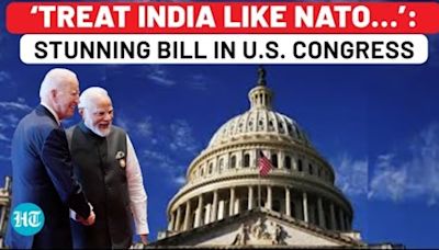 ‘Treat India Like NATO…’: US Senator Introduces Bill To Boost Ties With New Delhi Amid China Threat