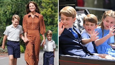 The real reason why Prince George, Princess Charlotte and Prince Louis go by different names at school