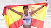 María Pérez gana la plata en los 20 kilómetros marcha y da a España la tercera medalla en París