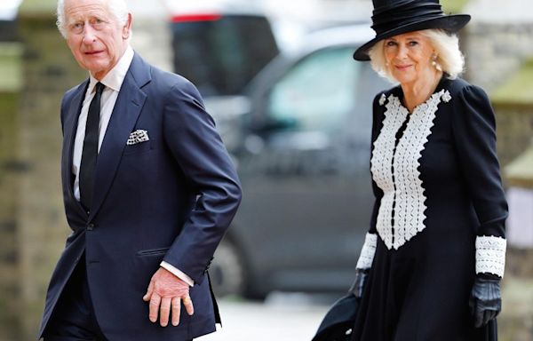 King Charles, Queen Camilla Attend Memorial Service Amid Cancer Battle