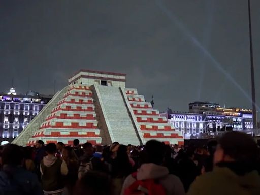 Pirámide de Kukulkán: hasta cuándo estará la réplica en el Zócalo de la CDMX