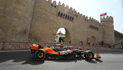 Title hopeful Lando Norris discovers some speed in Azerbaijan