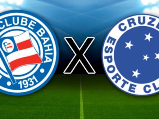 Bahia x Cruzeiro no Brasileirão: onde assistir ao vivo e escalação das equipes