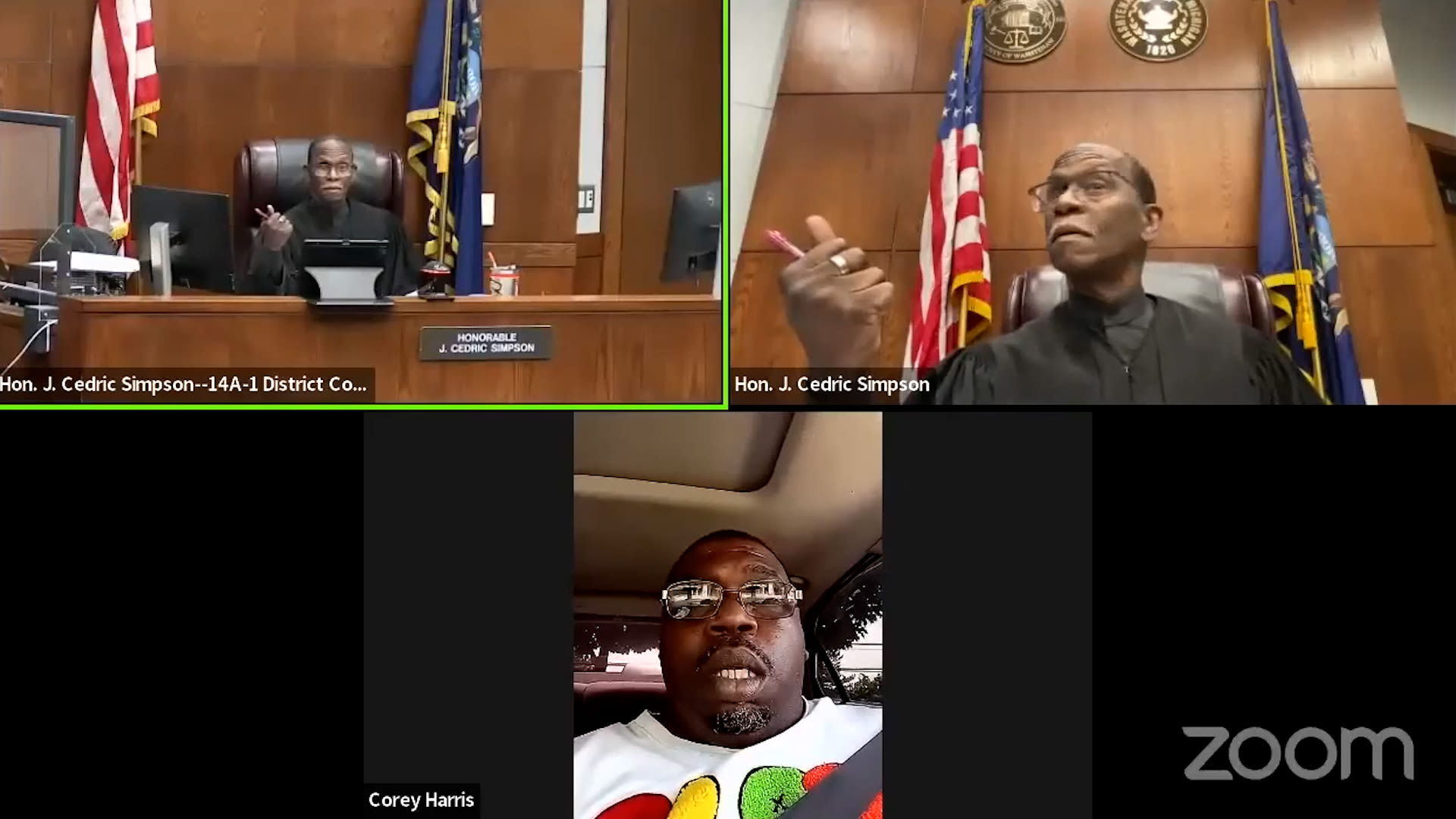 Judge stunned as man with suspended license joins Zoom hearing while driving