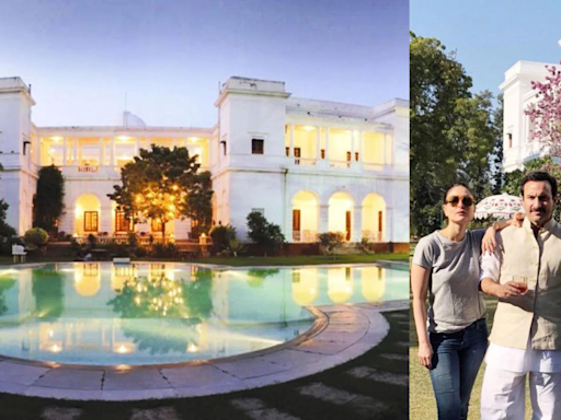 In Images | Inside Saif Ali Khan and Kareena Kapoor’s Rs 800-crore Pataudi Palace