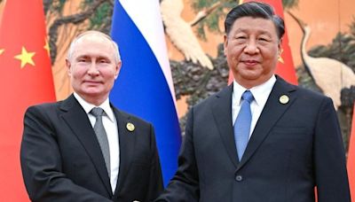 Rusia y China muestran unidad en el primer viaje de Putin a Pekín tras ser investido