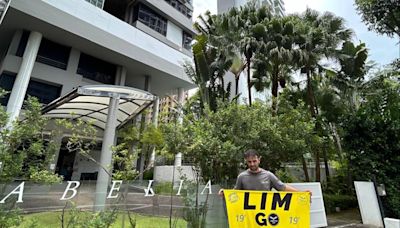 Valencia fans detained after interrupting honeymoon in Singapore to stage protest against club’s owner