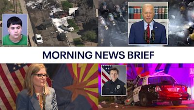 Man arrested in fiery Phoenix crash; Hobbs to sign repeal of near-total abortion ban l Morning News Brief