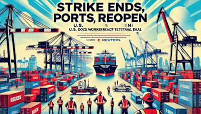 U.S. Dock Workers Strike Ends with Tentative Wage Deal, Avoiding Major Supply Chain Disruptions - EconoTimes