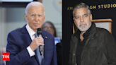 'I love Biden but ... ': George Clooney urges US President to end campaign - Times of India