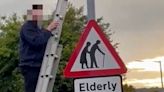 Court told pensioner brandished imitation gun while climbing ladder to Northern Ireland flag