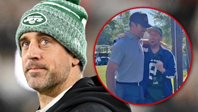 Aaron Rodgers Comforts Sobbing Jets Fan Who Was Pleading For Super Bowl