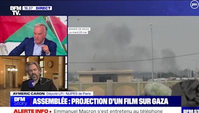 "Arrêtez de faire de la manipulation !" : Aymeric Caron et Olivier Truchot s'écharpent sur BFMTV en évoquant le conflit à Gaza