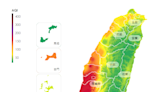 雲嘉南空氣品質亮紅燈 未來一周東北風增強持續影響