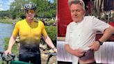 Gordon Ramsay sofre grave acidente de bicicleta e mostra hematoma: 'Tenho sorte de estar aqui'