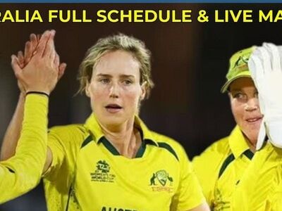 Women's T20 World Cup 2024: Australia full schedule, live timings streaming