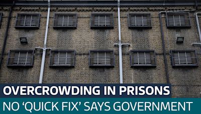 Plans to ease prison overcrowding being drawn up by new government - Latest From ITV News