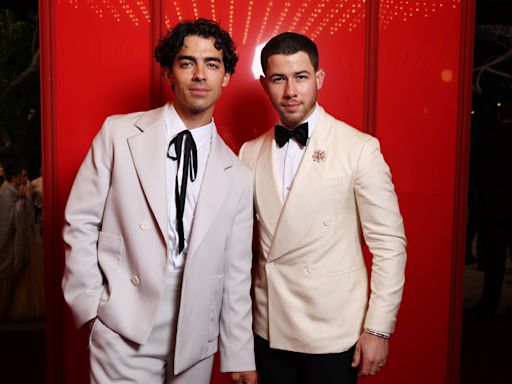 Joe Jonas Joins Nick Jonas at Cannes Film Festival Gala for Surprise ‘Cake by the Ocean’ Performance