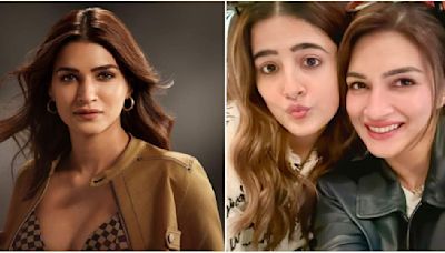 Kriti Sanon's vacation mode on as she flies to London ahead of her birthday with sister Nupur; see PIC