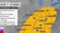 Severe storms to charge into Ohio, Tennessee valleys