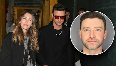 Jessica Biel supports Justin Timberlake at concert following DWI arrest