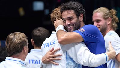 Fresh off US Open title, Jannik Sinner cheers on as Italy completes dominant Davis Cup week | Tennis.com