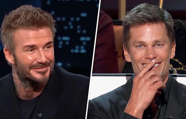 David Beckham says he texted Tom Brady after his roast: 'It was hard to watch'