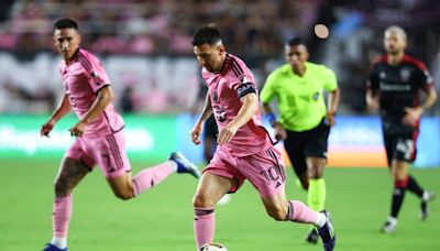 Con Messi de vuelta, el Inter vence 1-0 al DC United en el descuento