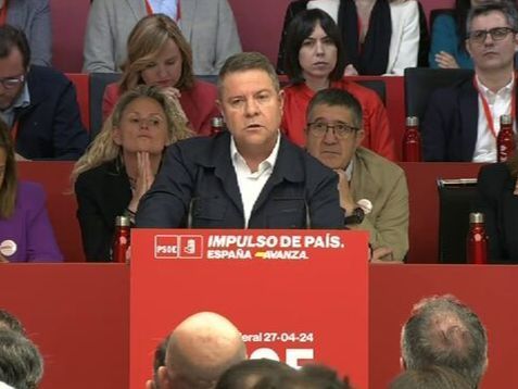 Emiliano García Page, a Pedro Sánchez: “Cuentas con todo nuestro apoyo, y con el mío, particularmente”