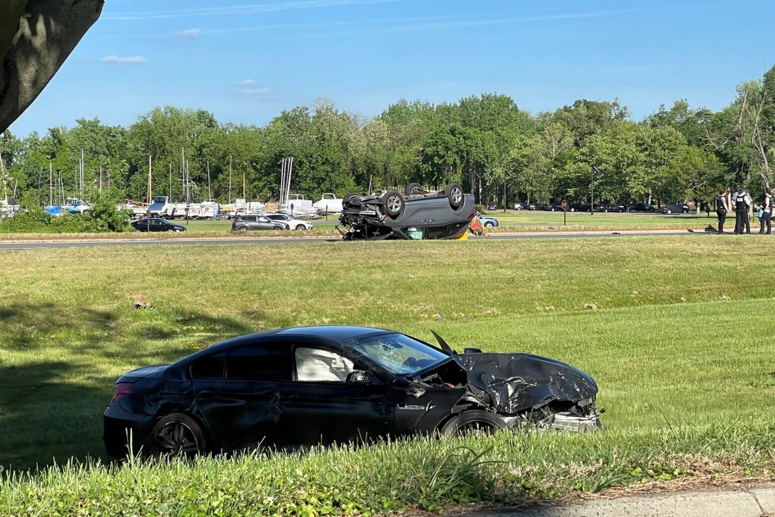 2 injured, 1 critically, after crash on George Washington Parkway in Alexandria - WTOP News