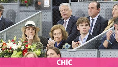 La reina Sofía, la infanta Elena y otros rostros conocidos en la final del Mutua Madrid Open