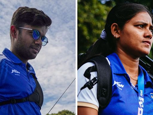 ...Bommadevara and Ankita Bhakat Shine to Secure Direct Quarters Spot in Men's and Women's Archery Events - News18