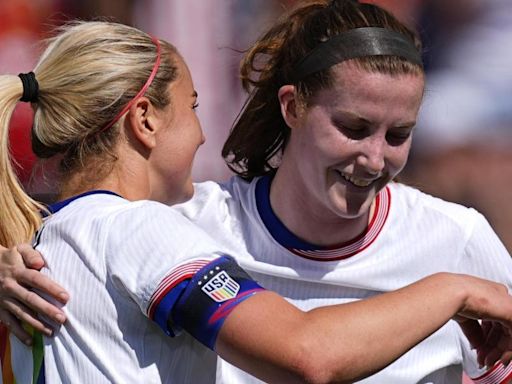 4-0: Estados Unidos golea en el debut de Emma Hayes