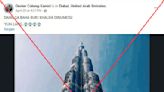AI-generated image of people 'climbing Burj Khalifa' fools Facebook users