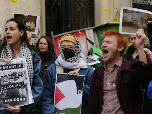 Universidad de París se suma a las protestas estudiantiles contra la guerra en Gaza
