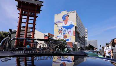 Ohtani's LA mural celebrates larger-than-life ballplayer