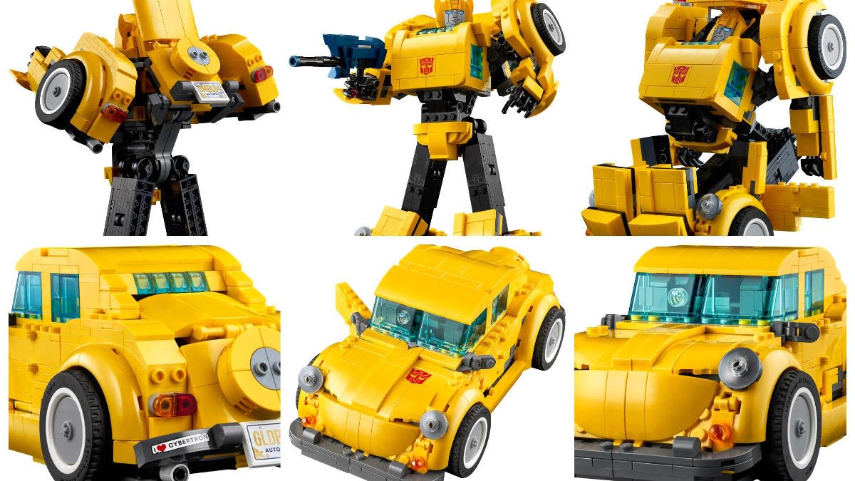 LEGO Transformers Bumblebee Set Unveiled, Drops On July 1st