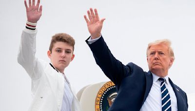 Don Jr. makes joke about brother Barron Trump after teen is no-show