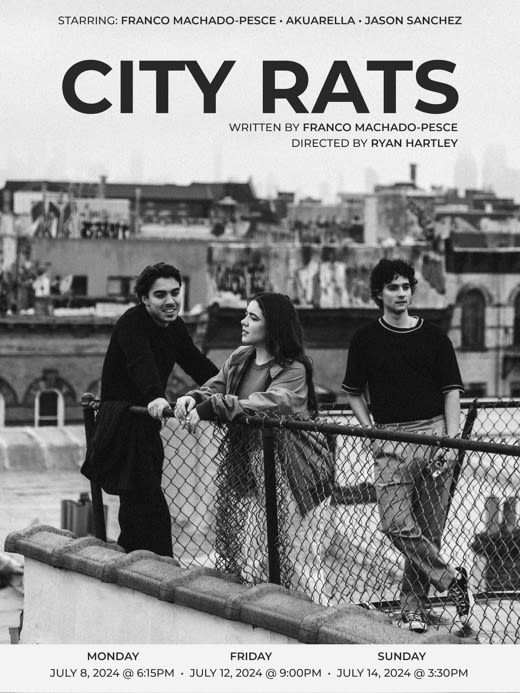 City Rats in Off-Off-Broadway at Hudson Guild Theatre 2024