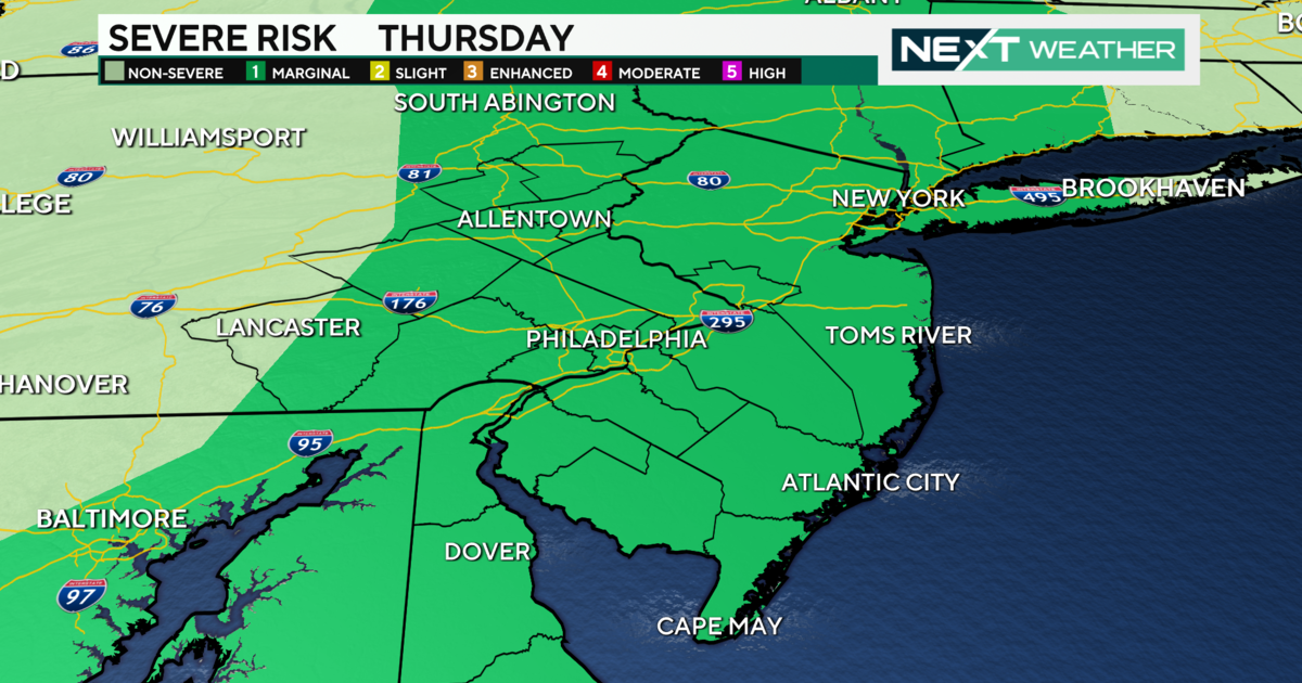 Tornado warnings end in Philadelphia region as severe weather threat continues Thursday