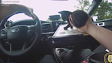 Rescue of a kitten from a busy Florida highway caught on body cam | ABC6