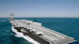 New video shows next US Navy supercarrier USS John F. Kennedy catapulting heavy cars into a river to make sure the warship can handle planes