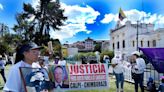 ‘Pedimos a gritos justicia’: familiares de subteniente Aidita Ati realizaron plantón frente al Ministerio de Defensa