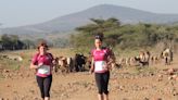 Dos españolas corren un maratón en el Masai Mara para salvar vidas