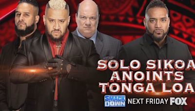 Solo Sikoa Anoints Tonga Loa, Jade Cargill vs. Indi Hartwell, More Set For 6/7 WWE SmackDown