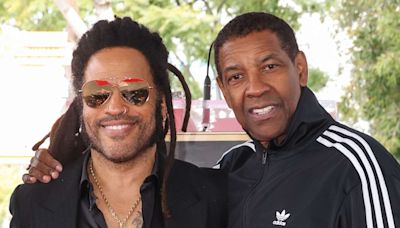 Lenny Kravitz stops concert to take a call from 'big brother' Denzel Washington on stage: 'Say hello to Italy'