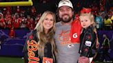 Chiefs' Blake Bell Kisses Pregnant Wife Lyndsay and Daughter Brinleigh as They Celebrate 2024 Super Bowl Win