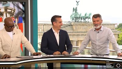 Neville 'told off' live on TV by Keane and Wright during England coverage