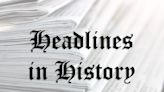 Headlines in History 1921: Fire department called out for two fires Monday
